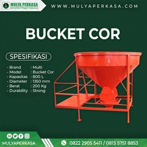 sewa bucket cor / concrete bucket